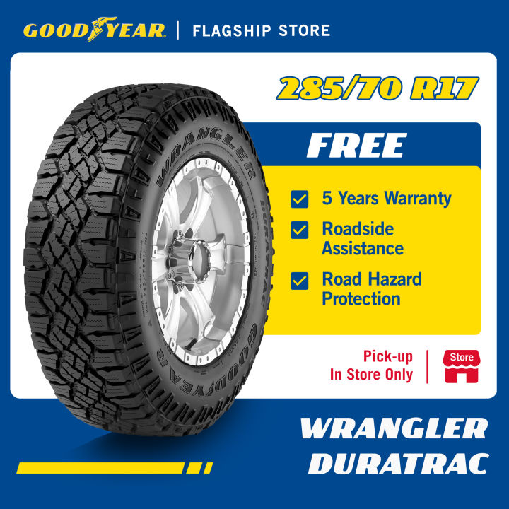 [INSTALLATION/ PICKUP] Goodyear LT285/70R17 Wrangler Duratrac Tire ...