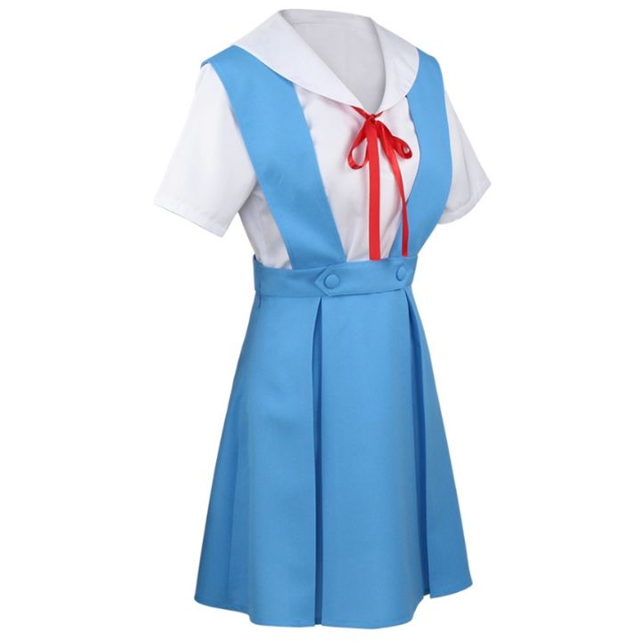【COD】GK-O Anime Ayanami Rei Asuka Langley Sohryu School uniform Cosplay ...