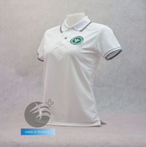 🔥Sale ลดแรง🔥เสื้อโปโล สีขาว กระทรวงสาธารณสุข (สธ.)  ผ้าเกรดแบรนด์เนม นุ่มลื่นใส่สบาย ระบายอากาศดีเยี่ยม