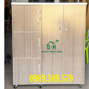 TỦ NHỰA ĐÀI LOAN 2 CÁNH LỚN 3 CÁNH NHỎ CAO CẤP HCM