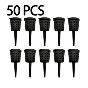 Modern 50PCS/Plant Fertilizer Basket with Lid Fertilizer Dispenser Kit Small Flowerpot Cup Plant Growth Supplies