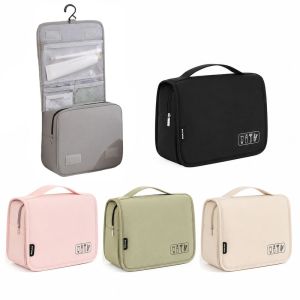 INNEED Di động Túi đựng đồ vệ sinh cá nhân treo tường Móc Treo Tích Hợp Tay cầm xách Túi đựng đồ vệ sinh du lịch  Dung lượng lớn Túi đựng đồ trang điểm Đồ dùng cá nhân khi đi du lịch