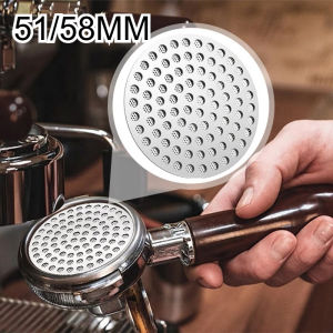 51/58mm Espresso Puck Screen Stainless Steel Reusable Filter for Espresso Portafilter