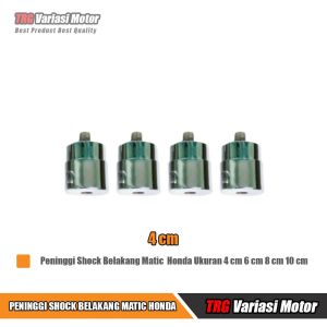 Peninggi Sok Belakang Beat Vario Scoopy Genio dan All Matic Sambungan TRG Ukuran 4cm 6cm 8cm 10 cm