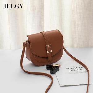 IELGY Fashion กระเป๋าถือสะพายไหล่ข้างเดียวกระเป๋าแบรนด์แฟชั่นกึ่งสำเร็จใส่ได้กับทุกชุด