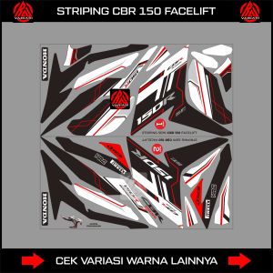STRIPING VARIASI CBR 150R FACELIFT / DECAL STRIPING STICKER HONDA CBR 150 R FACELIFT