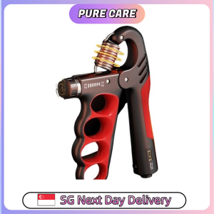 【Pure Care】 Adjustable Grip Strengthener / Mechanical or Electronic Counter / Ergonomic Anti-Slip Handle / Heavy-Duty