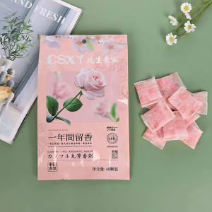48Pcs Moth Balls Rose Fragrance for Clothes and Closet Deodorizing
