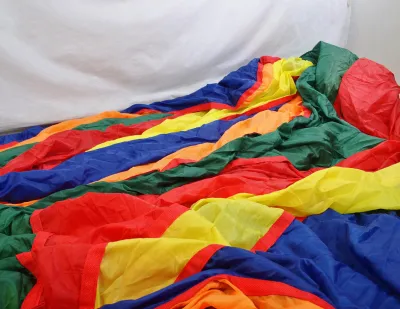 Parachute Tent/Parabolic Tent Taffeta 15Leaves - 22ft Diameter