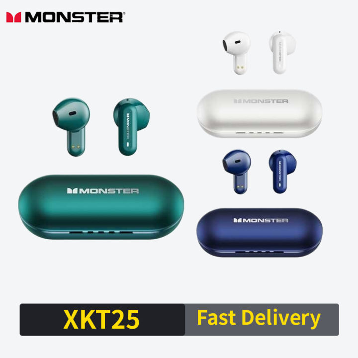 Monster Airmars XKT25 Wireless Bluetooth Headset IPX5 Wireless