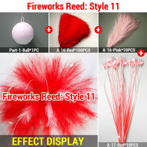 24Pcs 56cm Afutre artificial Pampas Grass artificial Branches Vase Filler Flower Arrangement Decor Decorative