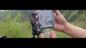 5Pcs Universal Waterproof Mobile Phone Bag with Rechargeable Clamp Holder and Touch Charging Hole