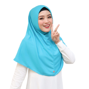 (COD) Jilbab Instan Najwa Kaos Non Pad / Hijab Harian Murah Premium