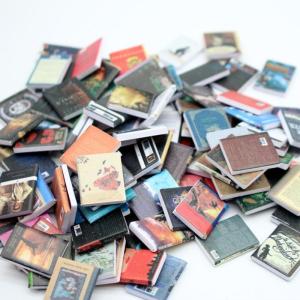 Miniature Dollhouses Novel Prop Book For Scene Decoration And Collectible Display In 1/6 Or 1/12 Scale