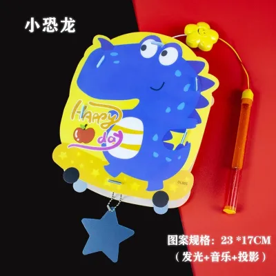 Local Seller mid-autumn festival Cartoon Lantern LED Dinosaur Superhero Unicorn Elsa Paw Patrol pikachu car spiderman