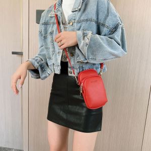 Forever Young FY01 Tas Selempang Bahu Wanita Bahan Sintetis Lembut Kilat Tebal Muat Banyak