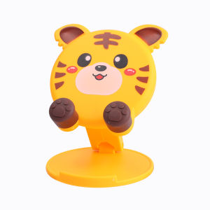 Cartoon Cute Animal Desktop Mobile Cell Phone Holder Stand / Foldable Lifting Desk Tablet Lazy Bracket / Multifunction Universal Non-slip Cellphone Mount