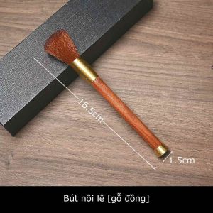 [HCM] Cọ Vệ Sinh Máy Cà Phê Tay Cầm Cán Gỗ Sợi Nhân Tạo - Hesede