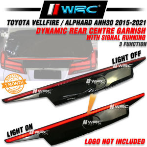 Toyota Alphard ANH30 2015 - 2021 Dynamic Rear Centre Garnish With Signal Running ( 3 Function )