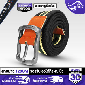 MG LEATHER เข็มขัด เข็มขัดผู้ชาย B-46 มี 4 สีให้เลือก สีดำ/สีดำลายทาง/สีน้ำเงินดำ/สีน้ำตาลลายดำ สายไนล่อน เข็มขัดสายไนล่อน สำหรับผู้ชาย เข็มขัดเดินป่า เข็มขัดยุทธวิธี