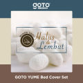 Goto Yume Bed Cover Sprei Bedcover Set Seprei Tencel Premium Lembut. 