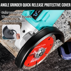 Angle Grinder Quick Release Protective Cover Safety Cover Quick Change Grinding Disc Protection Cover Power Tool Accessories 100 115 125 150 180 230