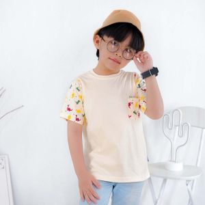 Lily And Clark Kaos Anak Laki-Laki Warna Cream Combine KLC80