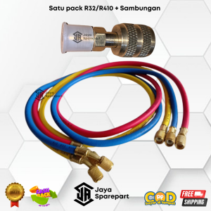 Selang Manifold R410/R32 Pengisian Freon AC dan Mobil