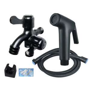 Bộ Vòi Xịt Vệ Sinh Tăng Áp 2 Đầu Nước - Cao Cấp Tiện Lợi Siêu Chất Lượng