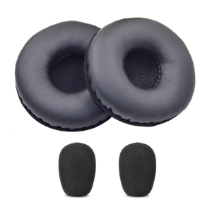 Flexible Ear Pads and Microphone Foam for H390 H600 H609 Headsets Noise Isolation Earmuff Ear Cushions Sponge Cover