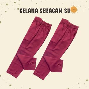 Setelan Seragam Sekolah SD Laki Laki Kelas 1-6 SD