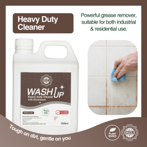 Wash Up Heavy Duty Cleaner with Monolaurin | Natural Plant-based Anti-bacterial Cleaning Product