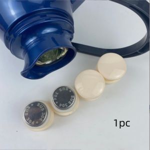 1PC Food Grade Stainless Steel Silicone Vacuum Flask Lid 2L 3.2L Vacuum Flask Hot Water Kettle Cover Portable Travel Mug Replacement Accessories