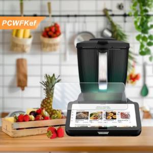 【PCWFKef】 Kính cường lực bảo vệ màn hình cho thermomix tm7 chống trầy xước chống vân tay cao nhôm kính rõ ràng Phụ Kiện máy trộn