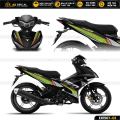 Tem Trùm Xe Exciter 150 Phong Cách Y15ZR | EX150T-03 | Decal Dán Ex 150 Cao Cấp, Chống Phai Màu, Bảo Vệ Sơn Xe - Azdecal.
