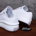 Sepatu Converse Chuck Taylor All Star Ox Move Full All White Putih. 
