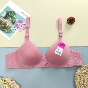 Women Bra Wireless Cotton Plain [Alya Bra Shop]