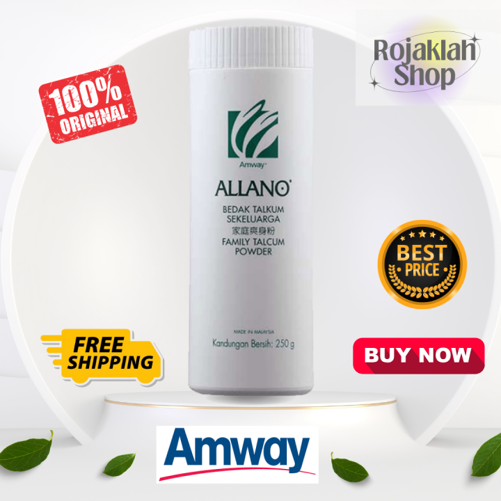 🔥NEW stock 🔥 ALLANO Family Talcum Powder - 250g | Lazada