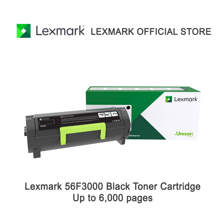 Lexmark MS/MX 320 420 520 620- 56F3000 Black Toner Cartridge 6000