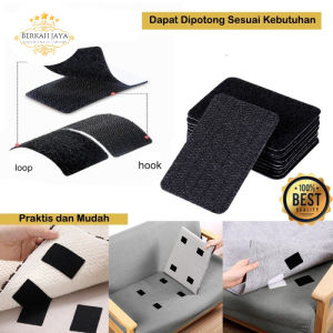 Velcro Perekat Double Tape Strap Serbaguna Magic Tape Praktis Velcro - Putih 2.5cm x 5cm