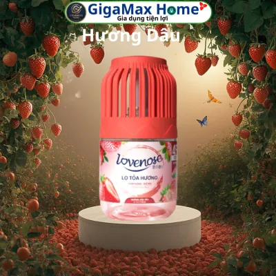 Lọ tỏa hương Lovenose khử mùi 180ml thơm phòng thế hệ mới lưu hương thơm đến 45 ngày