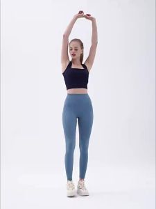 2025YueJi seluar Yoga antibakteria untuk wanita pinggang tinggi pinggang pinggang pinggul mengangkat tiada seluar pendek seluar sukan yang memalukan09/08