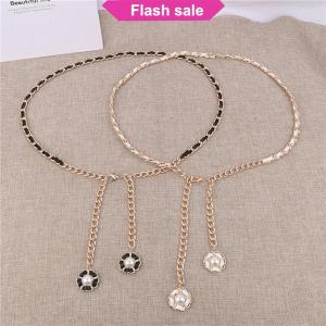 Flash Sale Chain Belts For Women Punk Style Metal Dress Decoration Waist Chain Ladies Luxury Designer Clothing Accessories