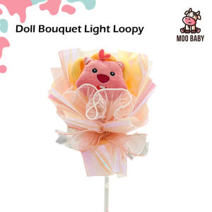 Moo Baby Doll Bouquet with Light Sanrio Bouquet Kuromi Bouquet Graduation Bouquet Kuromi花束娃娃花束玩偶花束