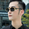 Sunglasses for Men Day Vision Polarized Driving Anti-UV Korean Style Cycling Tinted Shades Glass Authentic Sun Protection Sunnies Glasses Quarkers Bikers Vintage Christmas and New Year gifts. 
