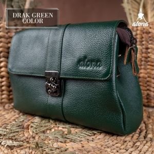 Tas Kulit Wanita Tas Selempang Kulit Wanita Tas Slempang Wanita Cewek Dewasa Kulit Kekinian Terbaru Tas Slingbag Wanita Cewek Alona Belezza Bag Tas Jinjing Wanita