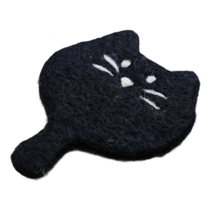Mèo chịu nhiệt theo chủ đề Coaster thủ công từ vật liệu nỉ cao cấp lý tưởng cho cốc cốc cà phê và màn hình trang trí