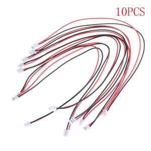 QUANSEN 10 Pcs Micro JST 2.0 PH 2-Pin Connector plug with Wires Cables 150MM