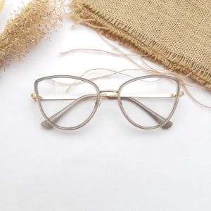 KACAMATA CAT EYE ANTI RADIASI KACAMATA WANITA FASION plar05