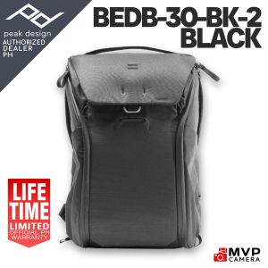 PEAK DESIGN Everyday Line 2 EL2 Backpack 30L v2 Black Charcoal Midnight Coyote Kelp Ocean MVP CAMERA